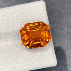 16.18 Carats Certified Orange Sapphire