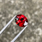 3.97 Carats Deep Red Garnet Gemstone