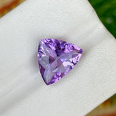 4.20 Carat Amethyst Gem Trilliant Cut