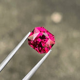 1.92 Carat Reddish Pink Garnet Stone