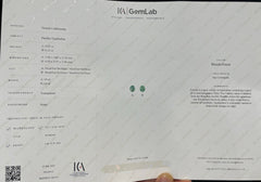 1.15 Carat Certified Paraiba Tourmaline Pair