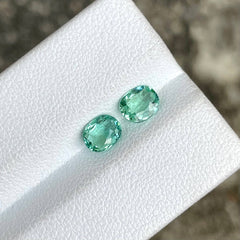1.15 Carat Certified Paraiba Tourmaline Pair
