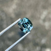1.56 carats Teal Gray Spinel Gemstone