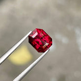 1.88 Carats Bright Red Garnet Stone