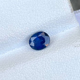 0.91 Carats Blue Sapphire Oval Stone
