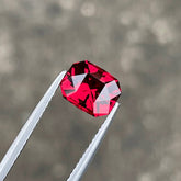 2.70 Carat Bright Red Garnet Stone
