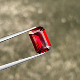 3.55 Carats Red Garnet Stone