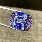 42.47Ct No Heat Tanzanite Cushion Cut