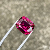 8.49 Carats Vibrant Pink Garnet Stone