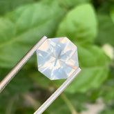 6.70 Carats Faceted Milky Quartz Stone