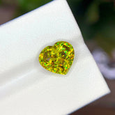 5.00 Carats Heart Cut Sphene Gemstone