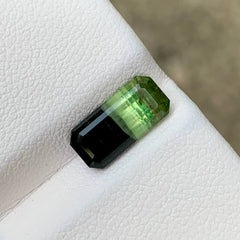 2.83ct Natural Bi-Color Tourmaline Emerald