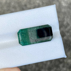 10.94 Carats Tricolor Tourmaline Stone