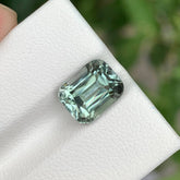 3.10 Ct Cushion Unique Greenish Tourmaline