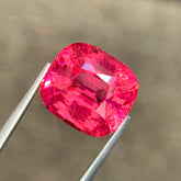 6.07 Ct Pink Mahenge Spinel Cushion Cut