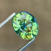 1.21ct Natural Parti Sapphire Oval