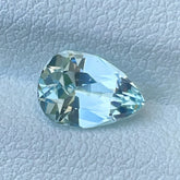 1.26ct Sea Color Aquamarine Pear Cut Pakistani Gem
