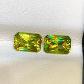 2.60ct Fire Rainbow Sphene Pair