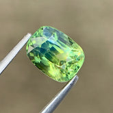 1.47ct Bi-Color Sapphire Cushion Cut