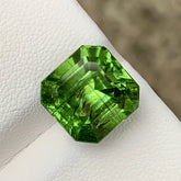 11.07ct Ludwigite Include Peridot Emerald Cut