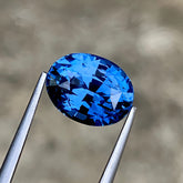 3.27Ct Certified Vivid Blue Cobalt Spinel