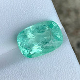 8.52ct AIGS Paraiba Tourmaline Cushion Cut