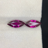 5.19Ct Rhodolite Garnet Pair