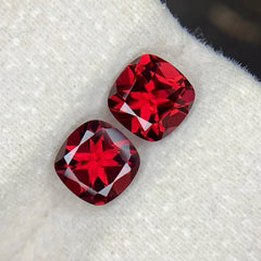 3.60Ct Rhodolite Garnet Pair