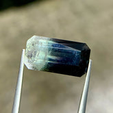 7.06 Ct Natural Bi-Color Tourmaline Emerald Cut