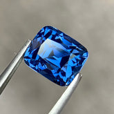 2.15 Ct Certified Cobalt Blue Spinel Cushion Cut