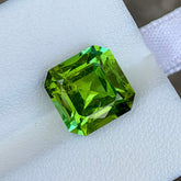 5.18 Ct Green Tourmaline Asscher Cut