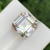 8.10 Carats Quality Topaz Asscher Cut