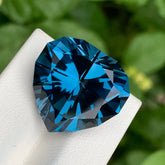 38.95 Carats London Blue Heart Topaz