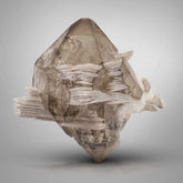 Smoky Quartz Crystals with Muscovite