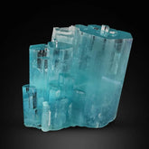 Blue Aquamarine Fatty Crystal Cluster