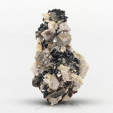 Muscovite with Schorl and Albite