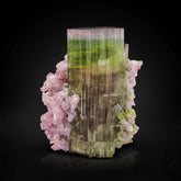 Bi Color Tourmaline with Lepidolite