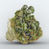 Demantoid Garnet Crystals on Matrix