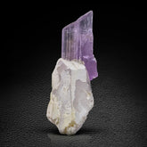 Purplish Pink Kunzite On Quartz