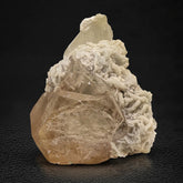 Morganite on Quartz & Cleavelandite