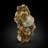 Fluorite Crystal on Muscovite Matrix