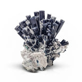 Robust Tourmaline Cluster on Albite