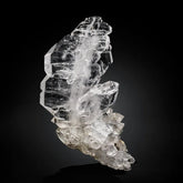 Tabular Faden Quartz Crystal on Matrix