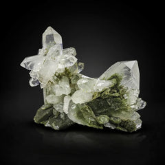 terminated Chlorite Quartz cluster