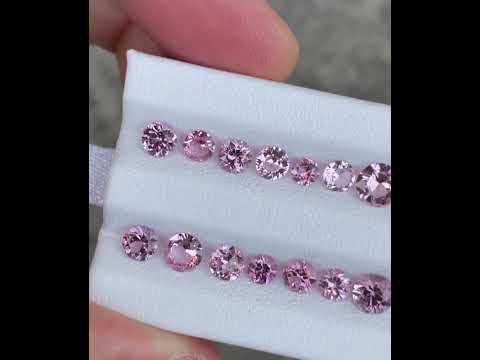 5.11 carats 15 Piece Pink Spinel Lot