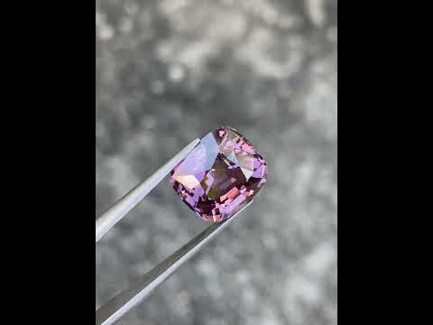 11 Carats Pink Spinel Gem Cushion Cut