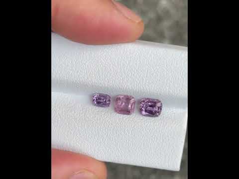 2.08 Carats Purple Spinel Gems Lot