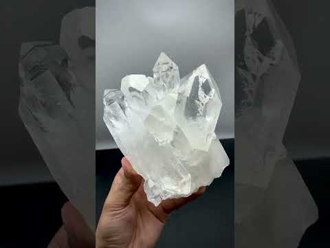 Pointed Quartz Crystal Cluster