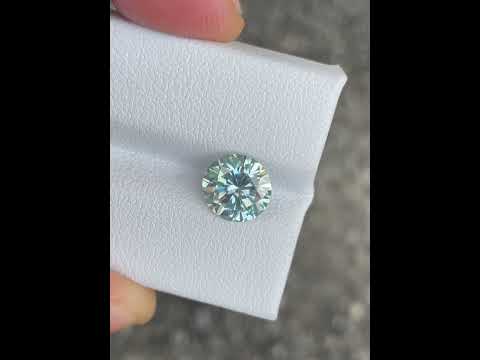2.20 Carats Lab Grown Round Moissanite
