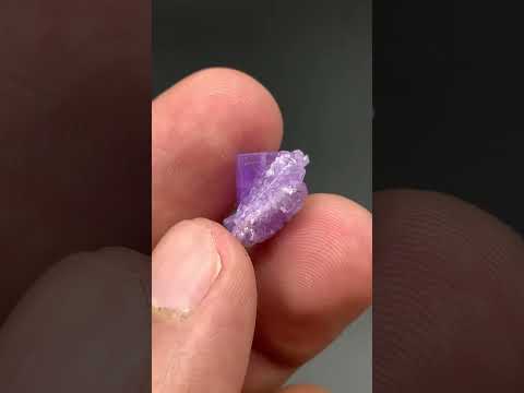 Radiant Purple Fluoroapatite Crystals